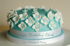 Edith Wharton birthday cake