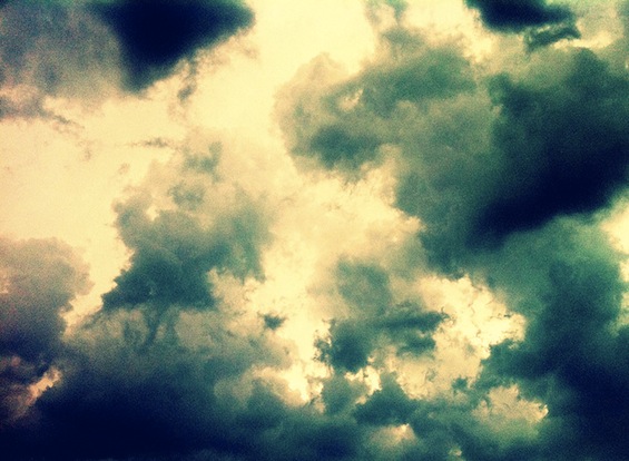 Poetry Storm Clouds