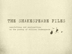 shakespeare files