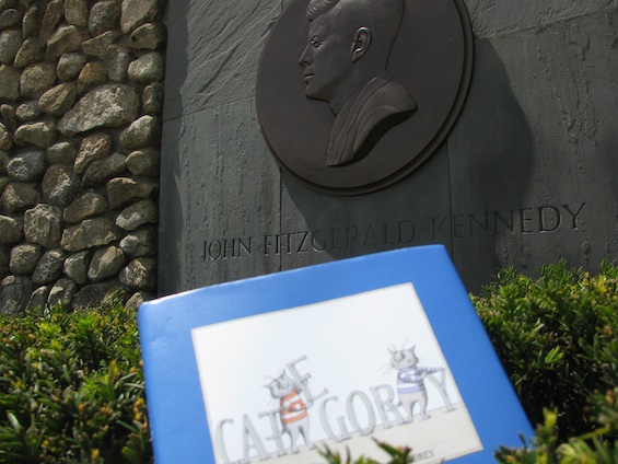 Edward Gorey Cats Visit Cape Cod Kennedy Memorial