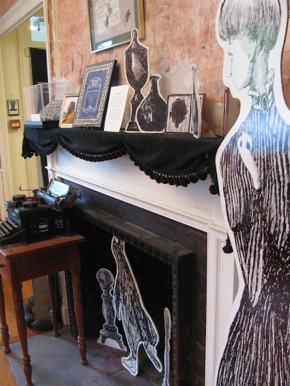 Edward Gorey House Fireplace