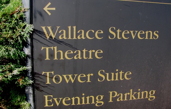 Wallace Stevens Theater Sign Hartford Insurance