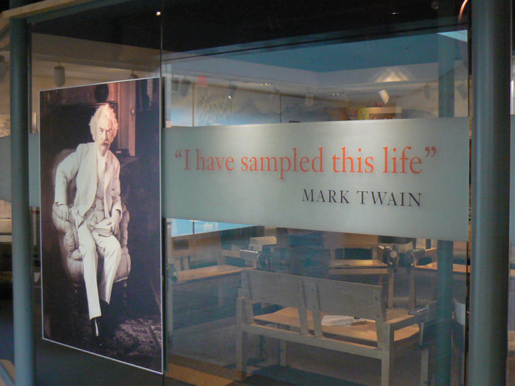 mark twain literary tour museum entrance
