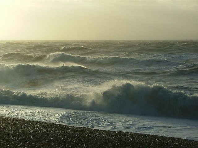 Sea poetry Brighton Beach
