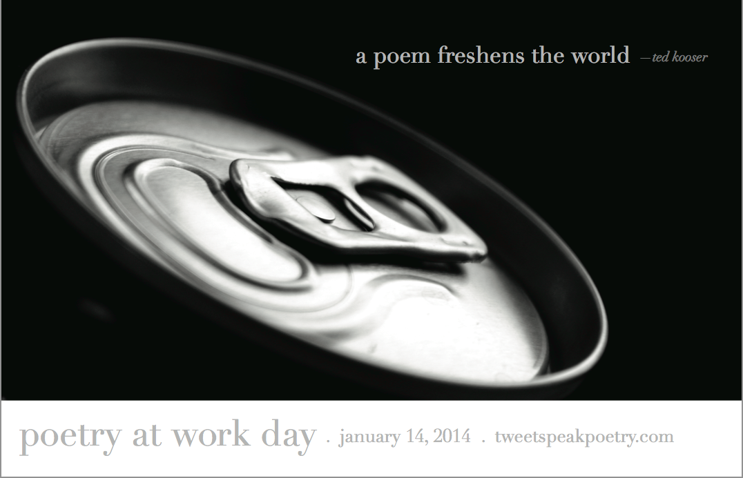 Poetry at Work Day Poster