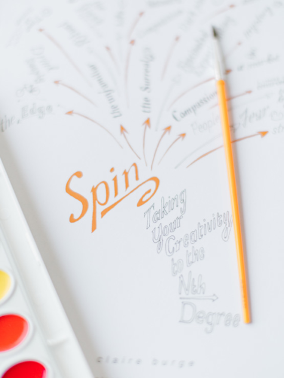 spin creativity book giveaway kelly sauer
