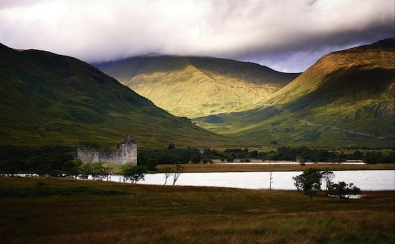 Castle Clouds Scotland Scottish Poetry