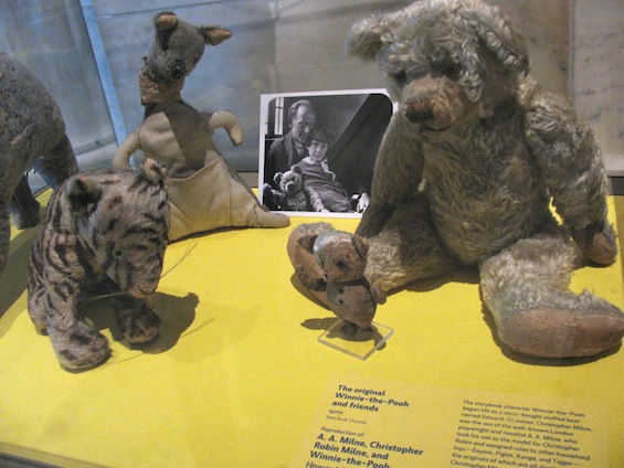 New York Public Library Winnie the Pooh original stuffed animals