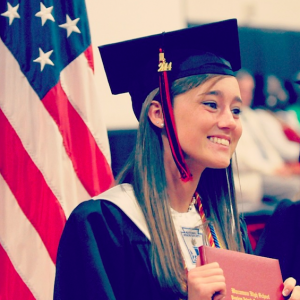 graduate Waccamaw high school girl