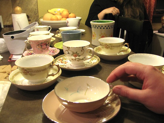 Michelle DeRusha Tea cups