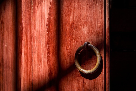 Red Door Handle Why Poetry