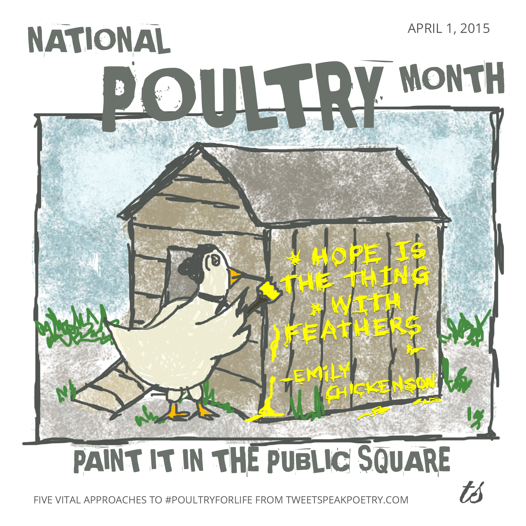 Poultry for Life: Paint it in the Public Square
