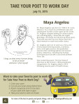 Take Your Poet to Work Day Printable Maya Angelou