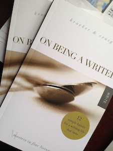 on being a writer double booked