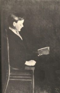 Tom Eliot at 13, painted by his sister Charlotte