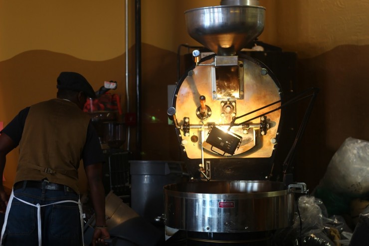 coffee roasting machine again 1