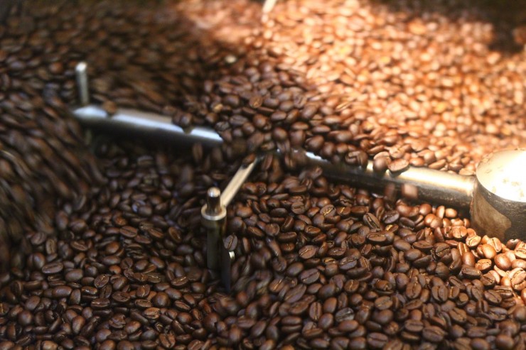 coffee beans cooling 1