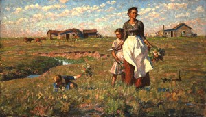 Harvey Dunn The Prairie is My Garden (Image courtesy of South Dakota Art Museum)