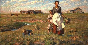 Harvey Dunn The Prairie is My Garden (Image courtesy of South Dakota Art Museum)