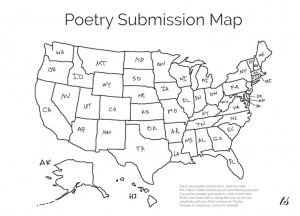 Poetry Submission by State Map-Tweetspeak Poetry