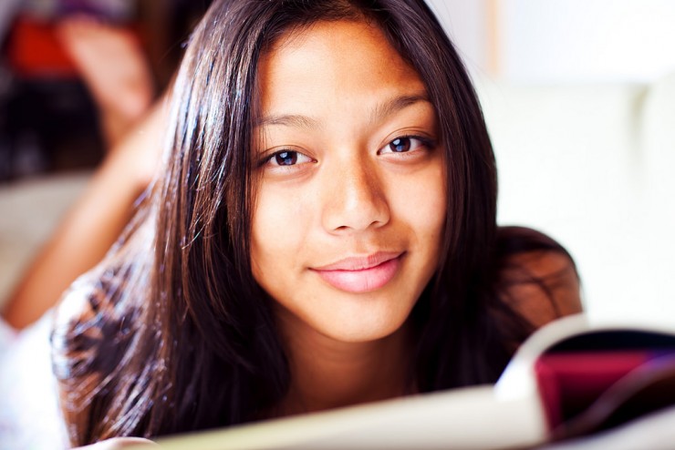 smiling girl - How to Write a College Application Essay: An Introduction