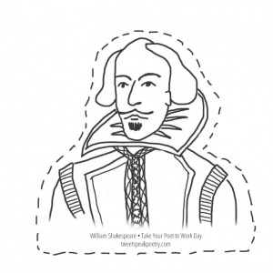 William Shakespeare cutout