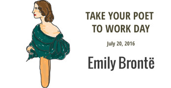 Take Your Poet to Work Day Emily Brontë cover