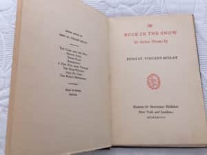 Title page of "The Buck in the Snow"