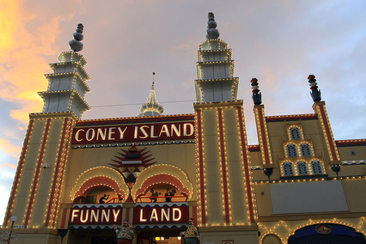 Coney Island Funny Land - Hot Dogs, Ferris Wheels and Poetry