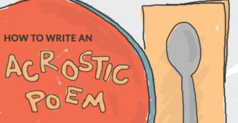 How to Write an Acrostic Poem Infrographic
