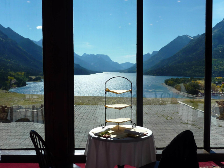 High Tea at Waterton-Glacier International Peace Park