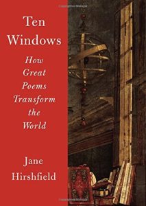 Jane Hirshfield poetry and change