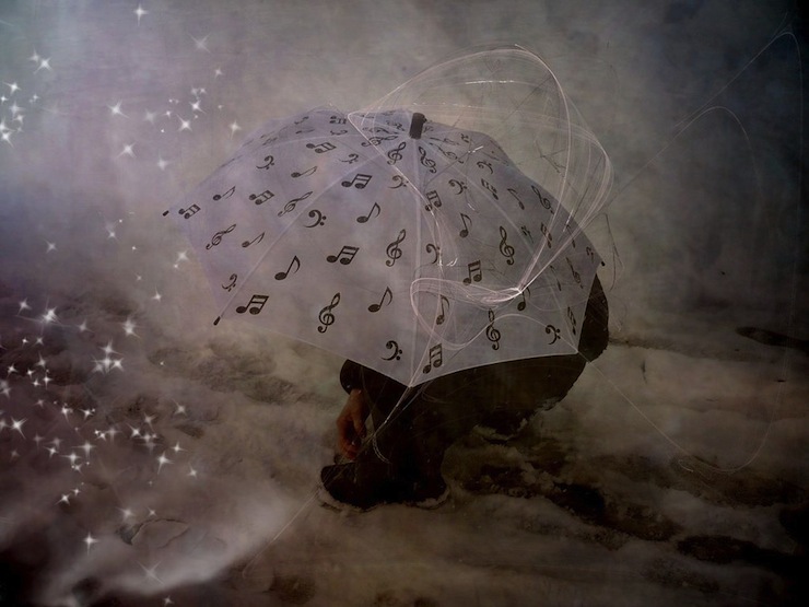 magic under the umbrella
