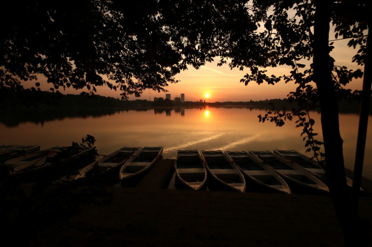 Top 10 Ships, Sails and Boat Poems rowboats in sunrise