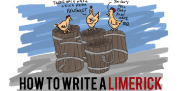 How to Write a Limerick Infographic