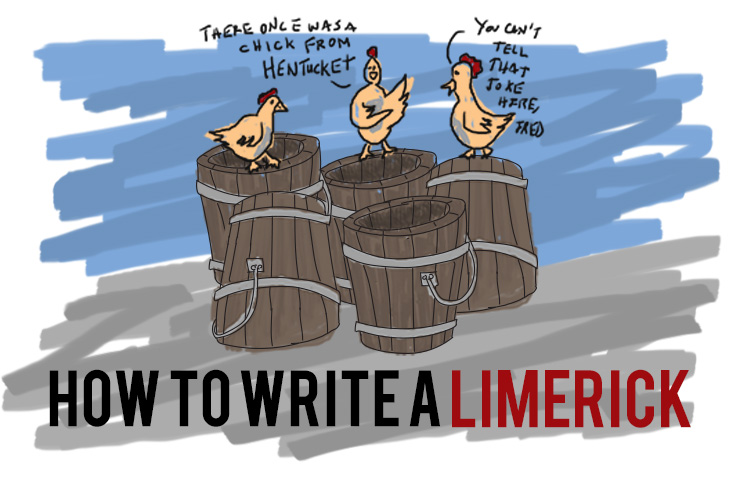 How to Write a Limerick Infographic - Tweetspeak Poetry