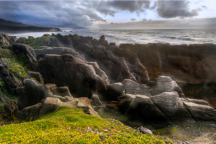 Rocks on beach Francis Ledwidge