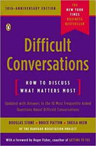 Difficult Conversations book cover