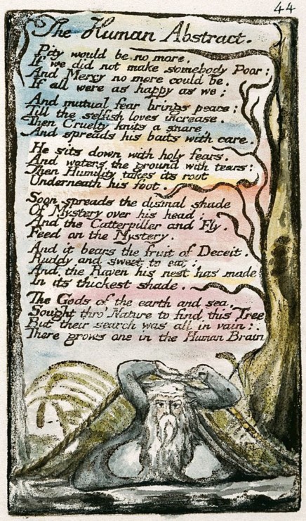 Songs of Innocence-The Human Abstract William Blake Illustration