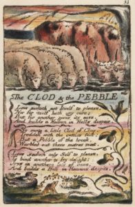 The Clod and the Pebble William Blake Illustration