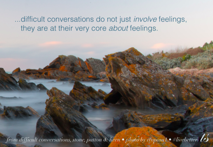 feelings are the core - Difficult Conversations