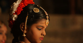 Bharath Natyam Indian Classical dance little girl