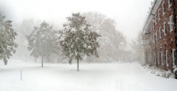 Snow Storm Dickens Christmas
