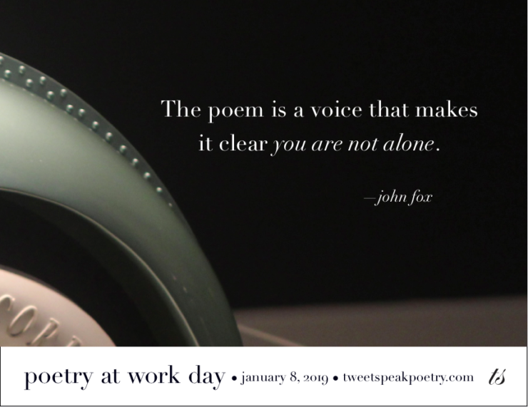 Poetry at Work Day 2019
