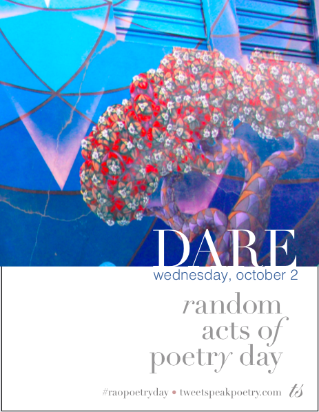 Random Acts of Poetry Day 2019 Poster Icon