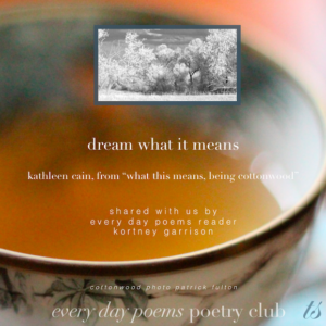 dream what it means kathleen cain