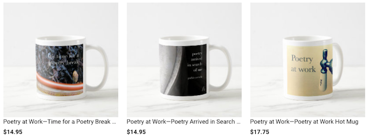 poetry at work gift mugs for employees gift mugs for coworkers