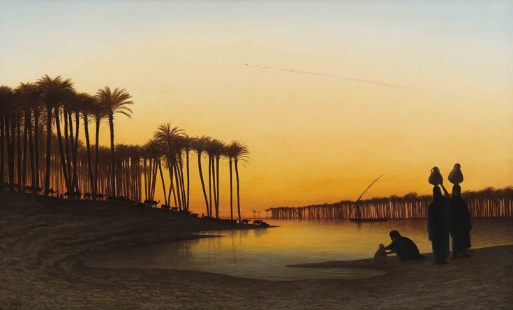 Sunset on the Nile-One-Art-Elizabeth-Bishop