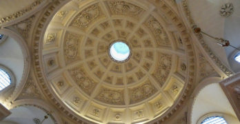 Inner dome at St Stephen Walbrook
