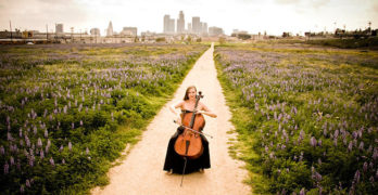 Louise McKay Los Angeles cellist-Music Poem by David Wright